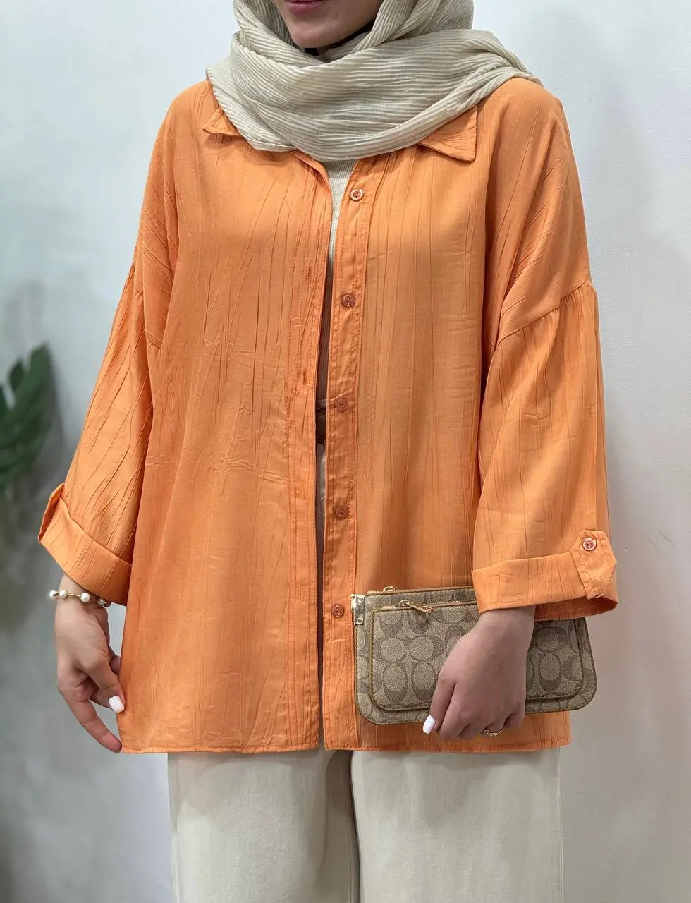 تونیک مانتویی رنگین کمان